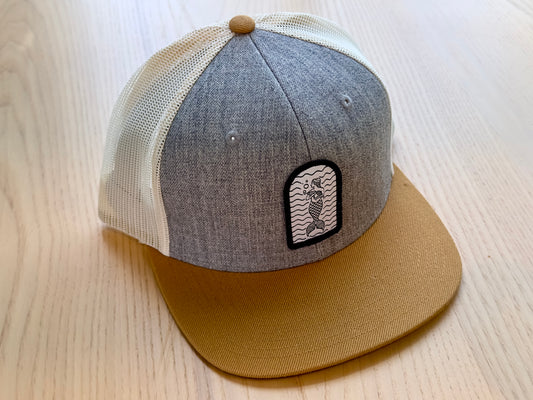 Patch Hat - Flat Brim